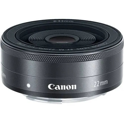 Canon EOS-M Mirrorless Digital Camera with EF-M 22mm f/2 STM Lens usa
