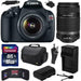 Canon EOS Rebel T5/2000D/4000D DSLR Camera with 18-55mm Lens &amp; 55-250MM IS II Lenses Starter Bundle