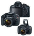 Canon EOS Rebel T5/2000D/4000D DSLR Camera with EF-S 18-55mm IS II Lens