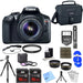 Canon EOS Rebel T6/2000D DSLR Camera with 18-55mm Lens | DSLR Bag, Filter Kit, Memory Cards, Tripod, Flash, Cleaning Kit and More