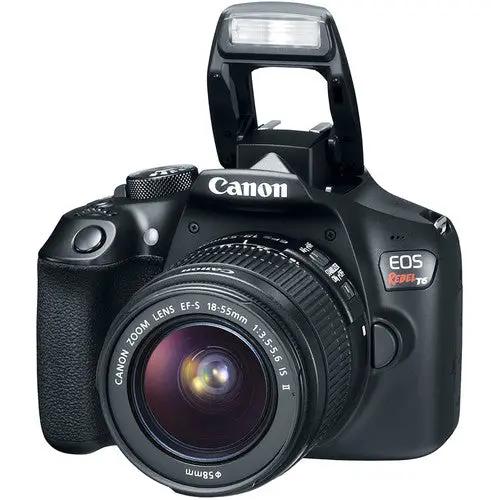 Canon EOS Rebel T6/2000D DSLR Camera with Canon EF-S 18-55mm Lens | 2pc SanDisk 32GB Memory Cards Accessory Kit