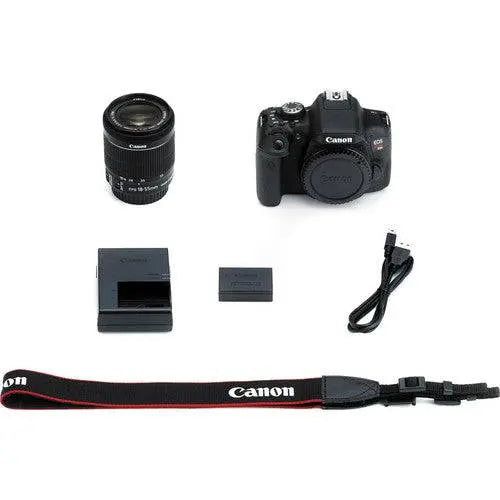 Canon EOS Rebel T6i/800D DSLR Camera with 18-55mm Lens Starter Bundle