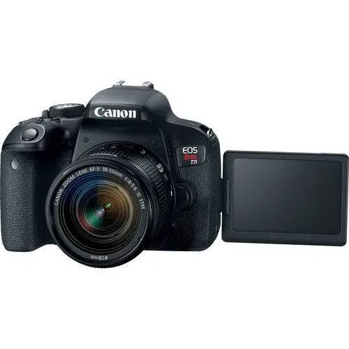 Canon EOS Rebel T7i/800D DSLR Camera with 18-55mm Lens & 32GB Accessory Bundle