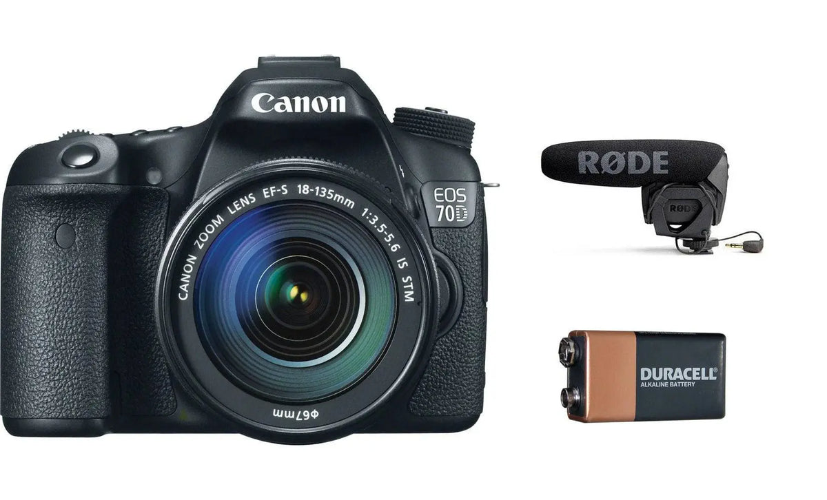 Canon Eos 7D Mark II DSLR Camera with 18-135mm Lens WITH