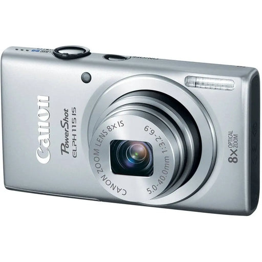 Canon PowerShot ELPH 115 16MP Digital Camera (Silver)