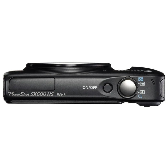 Canon PowerShot SX600 HS Digital Camera (Black)