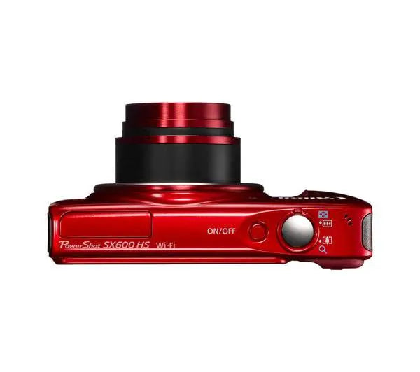 Canon PowerShot SX600 HS Digital Camera (Red)