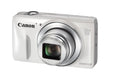 Canon PowerShot SX600 HS Digital Camera (White)
