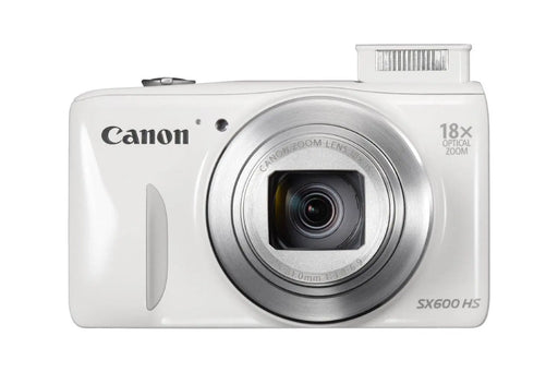 Canon PowerShot SX600 HS Digital Camera (White)