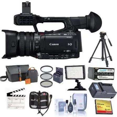 Canon XF200 High Definition 1080p Camcorder - Bundle w/Video Bag, 64GB