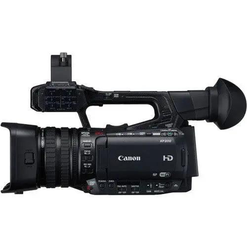 Canon XF200 High Definition 1080p Camcorder - Bundle with Video Bag, 64GB Compact Flash Card, Tripod
