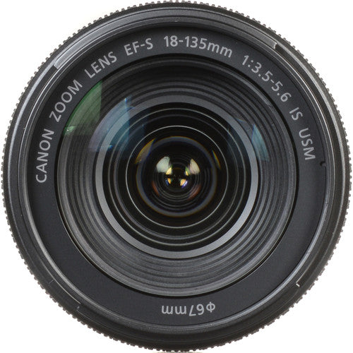 Canon EF-S 18-135mm f/3.5-5.6 IS USM Zoom Lens (White Box) with Deluxe bundle