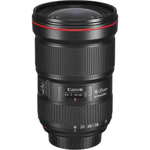 Canon EF 16-35mm f/2.8L III USM Zoom Lens with 3 UV/CPL/ND8 Filters + Backpack + Kit