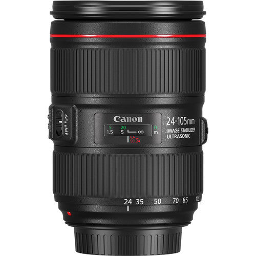 Canon EF 24-105mm f/4L IS II USM Lens USA W/ 3 Piece Filter Set | 4 Piece Close Up Macro Filters | Lens Cleaning Pen | Pro Accessory Bundle