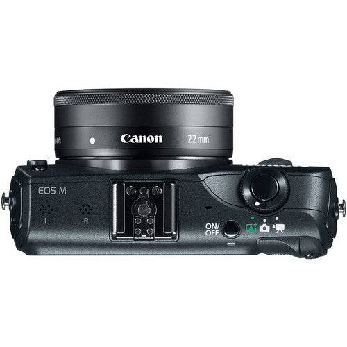 Canon EOS-M Mirrorless Digital Camera with EF-M 22mm f/2 STM Lens usa