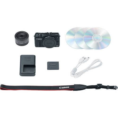 Canon EOS-M Mirrorless Digital Camera with EF-M 22mm f/2 STM Lens usa