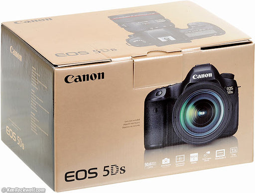 Canon EOS 5DS DSLR Camera (Body Only) with Sandisk 32GB Memory Card | Carrying Case &amp; Cleaning Kit