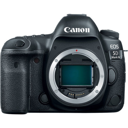 Canon EOS 5D Mark IV Digital SLR Camera with Canon EF 24-105mm f/4L is II + Tamron 70-300mm f/4-5.6 Di LD AF+ EF 50mm f/1.8 STM + Accessory Bundle