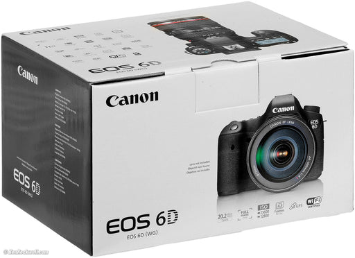 Canon EOS 6D DSLR Camera with 24-105mm f/4L Lens - Ultimate Saving Bundle Kit