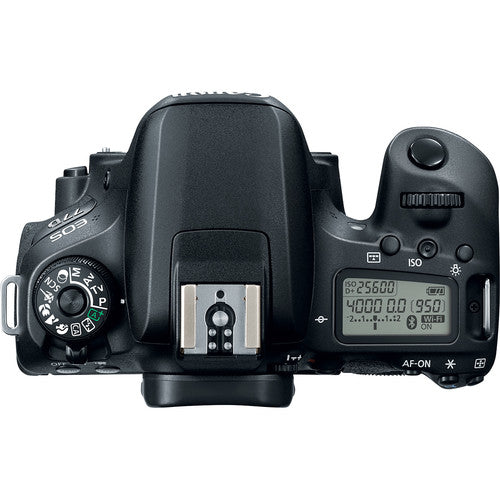 Canon EOS 77D DSLR Body - with Canon Connect Station CS100