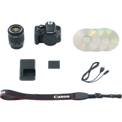 Canon EOS Rebel SL1/250D (SL3) DSLR Camera w/Canon 18-55mm IS STM Lens USA Bundle