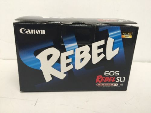 Canon EOS Rebel SL1/250D (SL3) DSLR Camera w/Canon 18-55mm IS STM Lens USA
