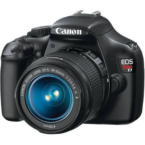 Canon EOS Rebel T3 DSLR Camera w/Canon 18-55mm IS II Lens
