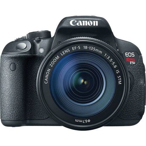 Canon EOS Rebel T5i / 800D, T7i Digital SLR Camera Bundle with EF-S 18-135mm IS USM Lens W/ ADDITIONAL ACCESSORIES