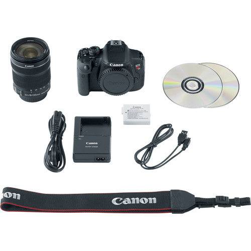 Canon EOS Rebel T5i / 800D, T7i Digital SLR Camera & EF-S 18-135mm IS STM Lens with EF-S 55-250mm IS STM Lens Supreme Bundle