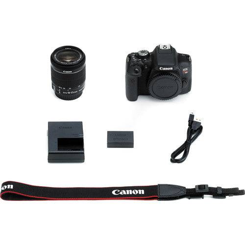 Canon EOS Rebel T6i/800D DSLR Camera with 18-55mm Lens Starter Bundle