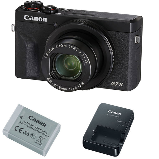 Canon PowerShot G7 X Mark III Digital Camera (Black) USA