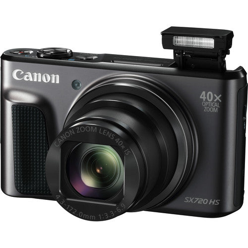 Canon PowerShot SX720 HS Digital Camera w/ 128GB MC &amp; Cleaning Kit