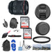 Canon RF 50mm f/1.2L USM Lens with 2x 128 LensRain Cover | Cleaning Kit &amp; UV Filter Package