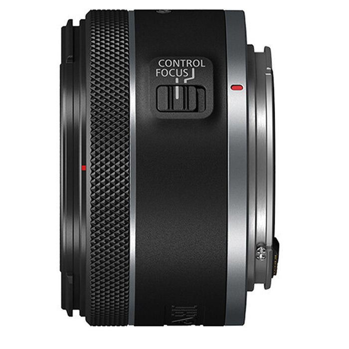 Canon RF 50mm f/1.8 STM Lens with Rain Cover | Cleaning Kit & UV Filter Package