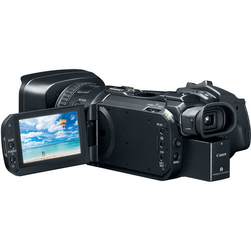 Canon VIXIA GX10 Wi-Fi 4K Ultra HD Digital Video Camcorder with 64GB Card Battery Hard Case 3 Filters LED Tripod Tele/Wide Lens Kit, Black