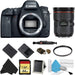 Canon EOS 6D Mark II DSLR Camera (Body Only) Basic Filter w/Memory Bundle + Bonus Canon EF 24-70mm f/2.8L II USM Lens - International Model