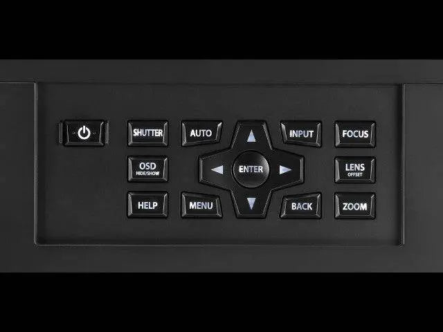 Christie D12WU-H 1DLP Projector (Black)