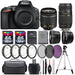 Nikon D5600 DSLR Camera with 18-55mm VR Lens + 70-300 Lens + 64GB Bundle Kit