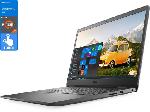 Dell Inspiron 3000 Notebook, 15.6&quot; FHD Touch Display, AMD Ryzen 5 3450U Upto 3.5GHz, 8GB RAM, 256GB NVMe SSD, Vega 8.
