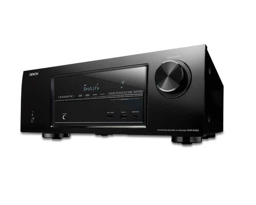 Denon AVR-E400 7.1-Channel Network Home Theater Receiver