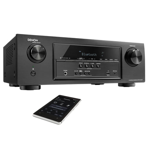 Denon AVR-S510BT 5.2 Channel Full 4K Ultra HD A/V Receiver