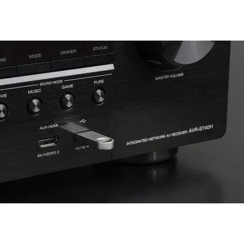 Denon AVR-S740H 7.2-Channel Network A/V Receiver