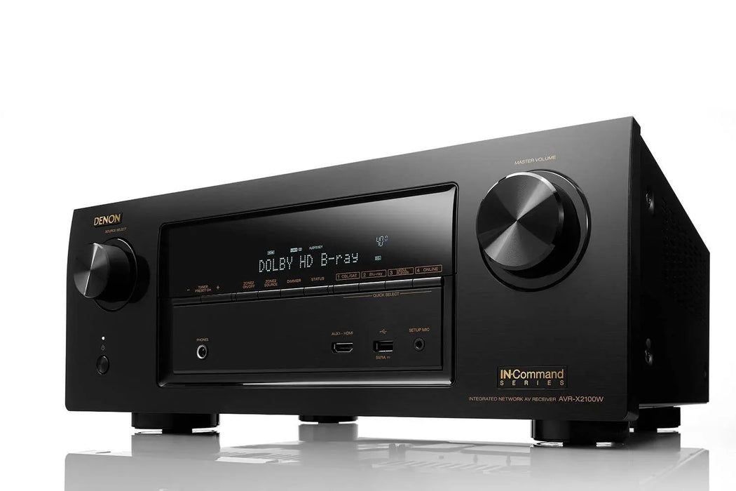 Denon IN-Command Series AVR-X1100W 7.2-Channel Network AV Receiver