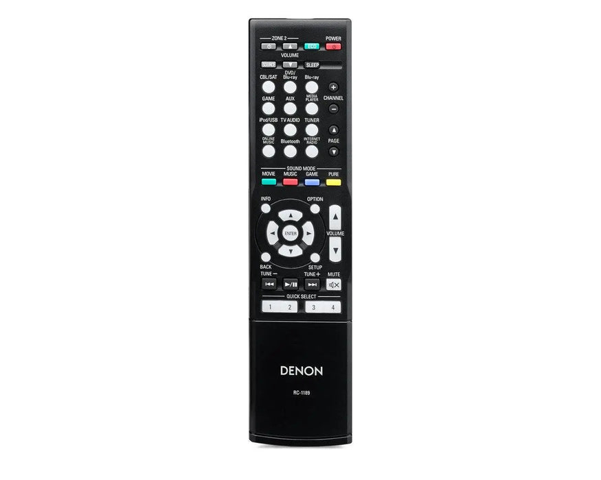 Denon IN-Command Series AVR-X1100W 7.2-Channel Network AV Receiver