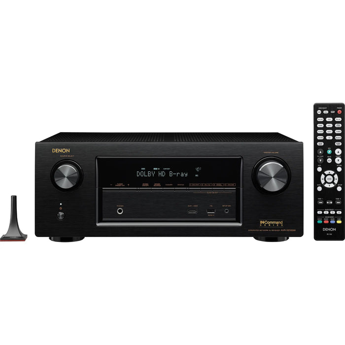 Denon IN-Command Series AVR-X2100W 7.2-Channel Network AV Receiver