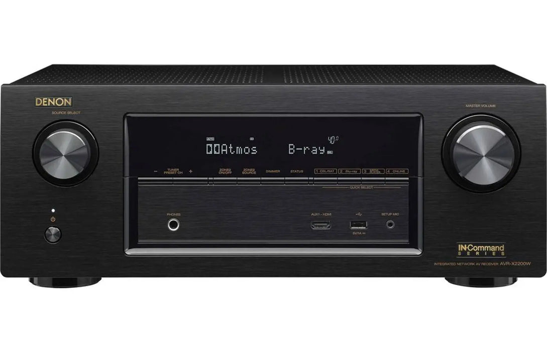 Denon IN-Command Series AVR-X2200W 7.2-Channel Network AV Receiver