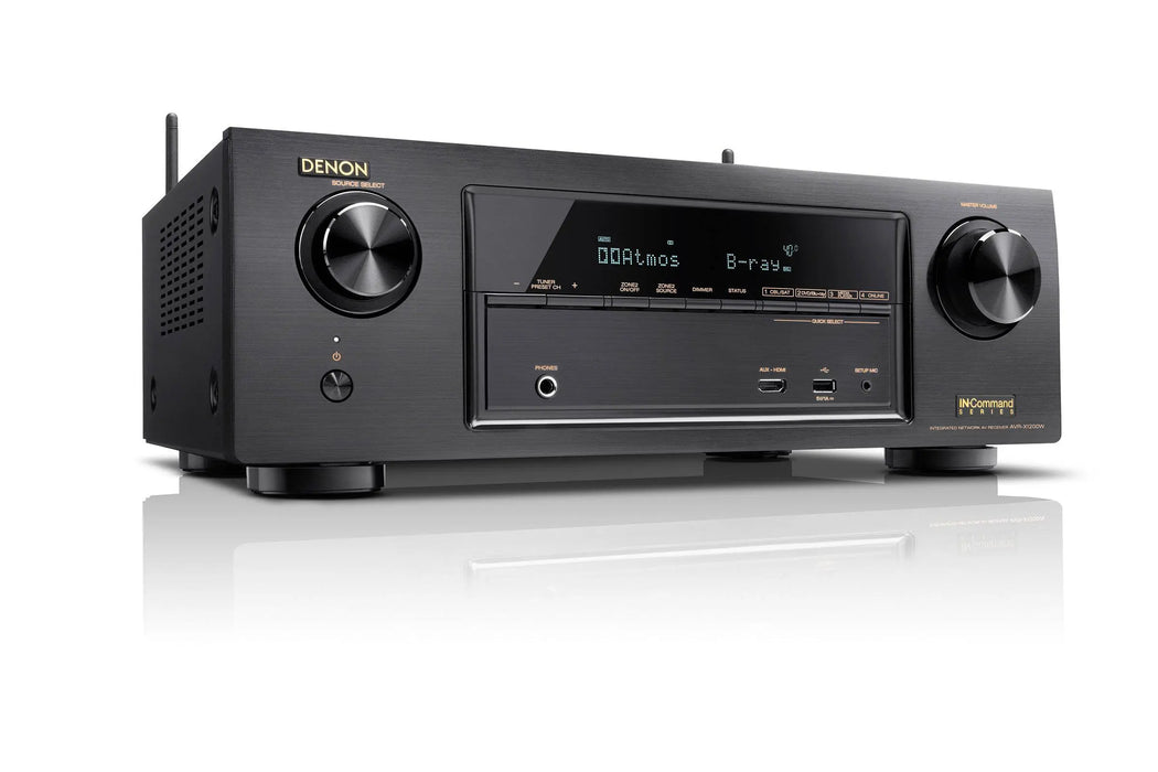 Denon IN-Command Series AVR-X2200W 7.2-Channel Network AV Receiver