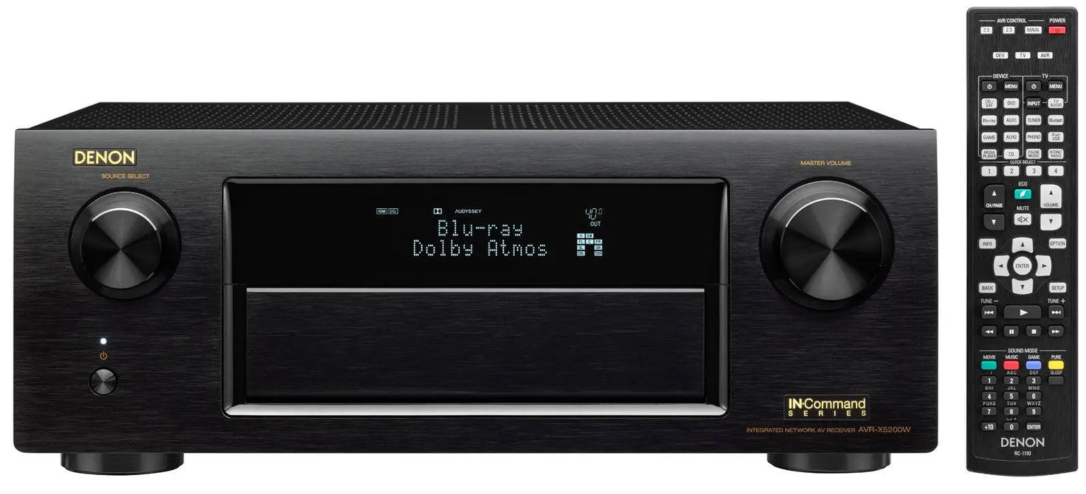 Denon IN-Command Series AVR-X5200W 9.2-Channel Network AV Receiver