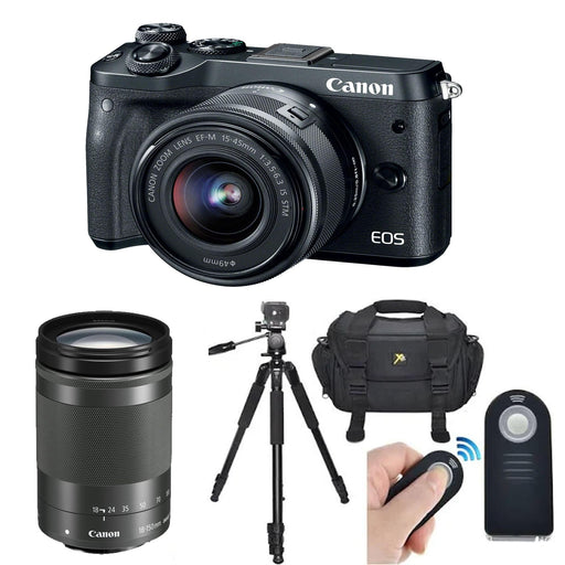 Canon EOS M6 Mirrorless Digital Camera with 18-150mm Starter Kit