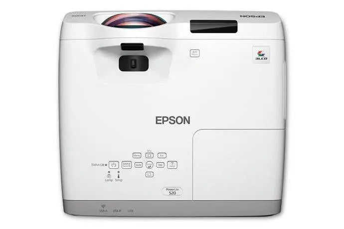 Epson PowerLite 520 3LCD Short Throw Projector